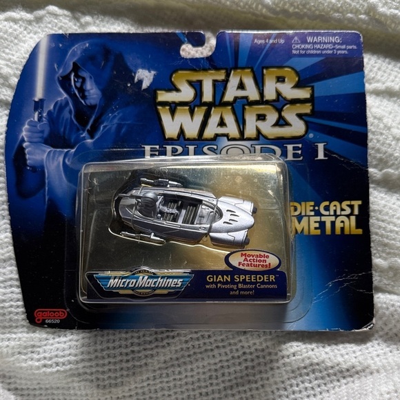 Micro Machines Other - Star Wars Episode I Die-Cast Metal Gian Speeder
